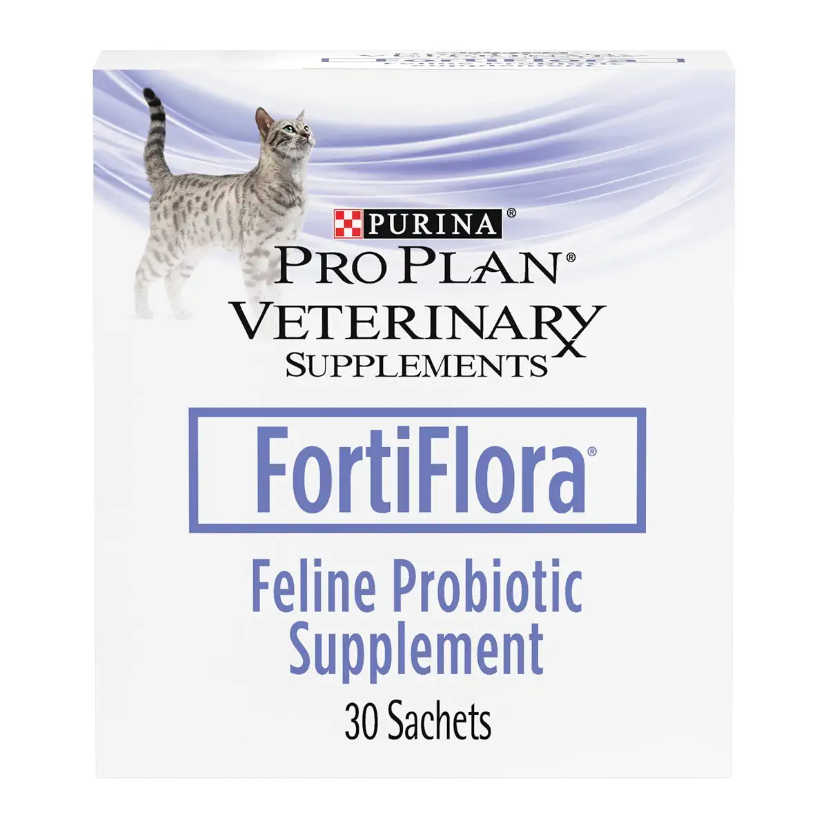 Purina Fortiflora Cat Probiotic Powder Supplement, Pro Plan Veterinary Supplements Probiotic Cat Supplement Cat Supplement 1.06 oz.